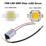 Τροφοδοτικό Προβολέα LED Driver 10W-20W με LED SMD Chip Σετ